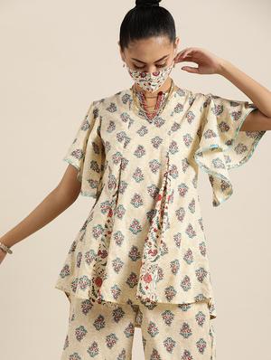 beige cotton fusion set - 17633678 - Standard Image - 2