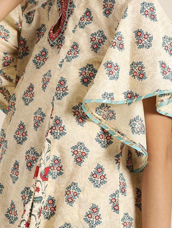 beige cotton fusion set - 17633678 - Zoom Image - 4