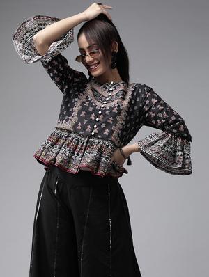 black cotton fusion set - 17633680 - Standard Image - 2