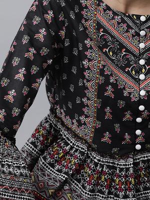 black cotton fusion set - 17633680 - Standard Image - 4