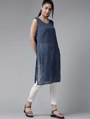 drawstring waist printed tunics kaftan - 17633687 - Standard Image - 2