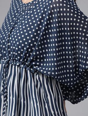 drawstring waist printed tunics kaftan - 17633687 - Standard Image - 5