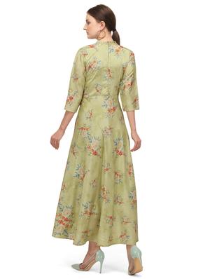 floral print ethnic dress - 17633698 - Standard Image - 3
