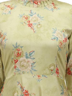 floral print ethnic dress - 17633698 - Standard Image - 4