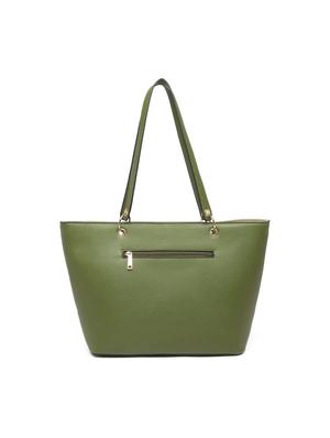 green leatherette (pu) messenger handbag - 17633829 - Standard Image - 2
