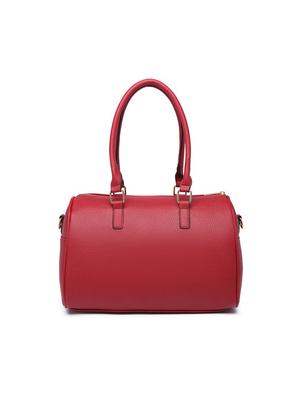 red leatherette (pu) messenger handbag - 17633842 - Standard Image - 2