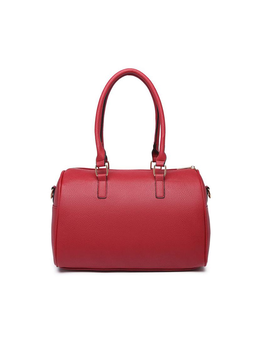 red leatherette (pu) messenger handbag - 17633842 - Zoom Image - 2