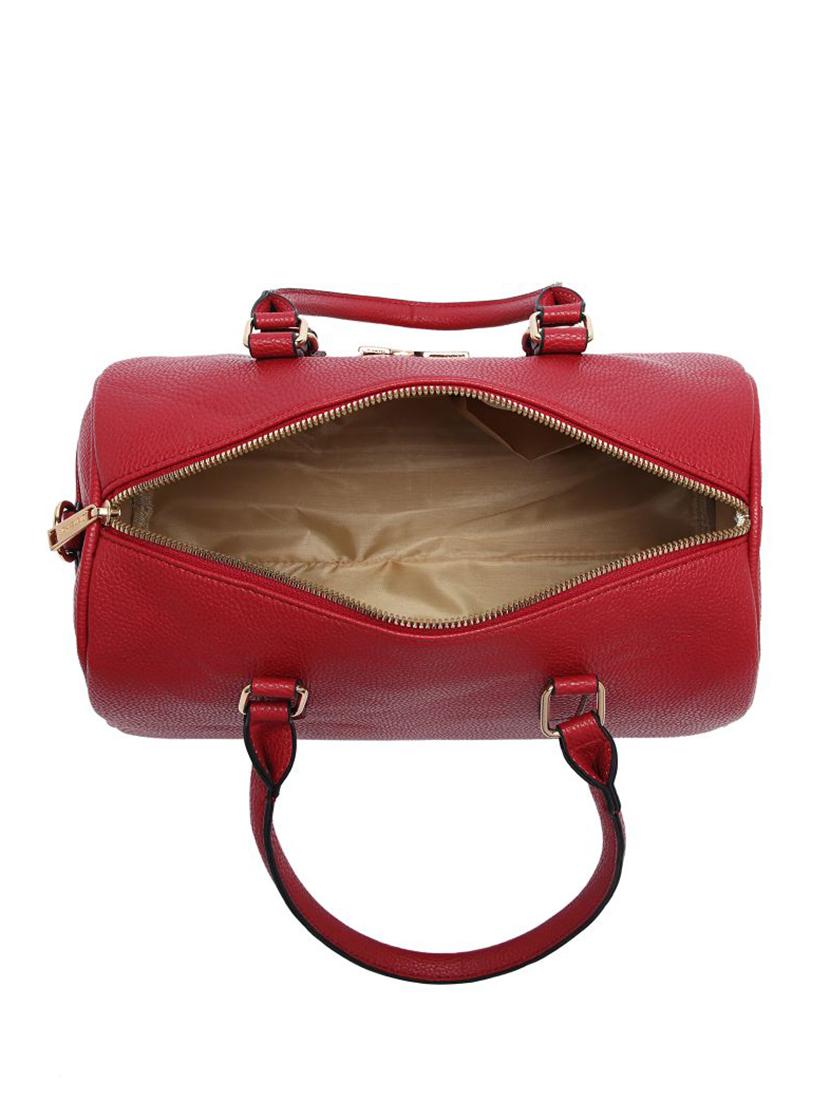 red leatherette (pu) messenger handbag - 17633842 - Zoom Image - 3