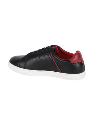 black leather lace up sneakers - 17633869 - Standard Image - 3