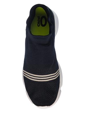 navy slip on sport shoe - 17633883 - Standard Image - 4