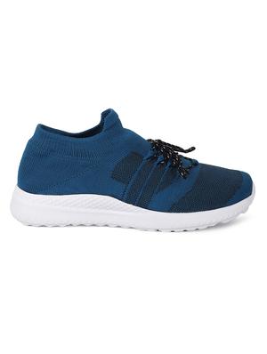 blue lace up sport shoe - 17633886 - Standard Image - 2