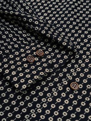 black printed casual shirt - 17633991 - Standard Image - 6