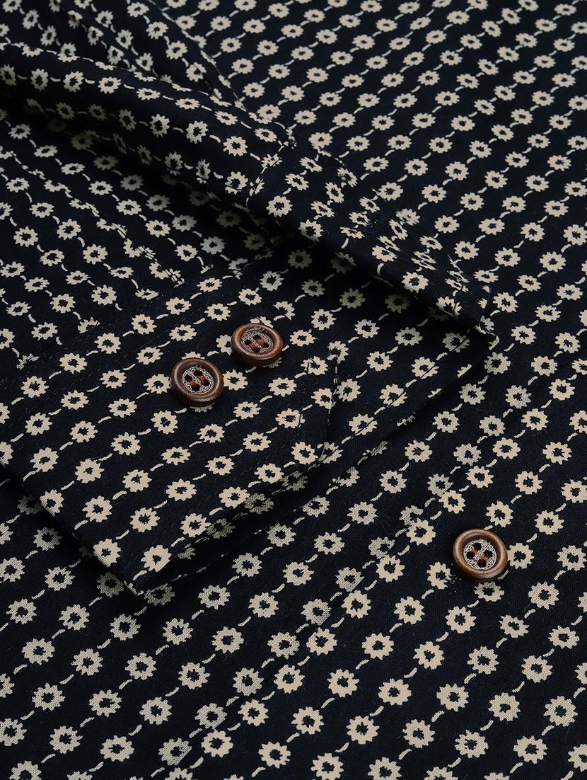 black printed casual shirt - 17633991 - Zoom Image - 6