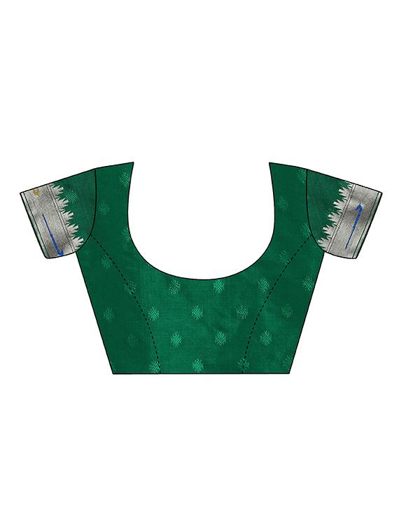 ethnic motifs paithani saree with blouse - 17635528 - Zoom Image - 4