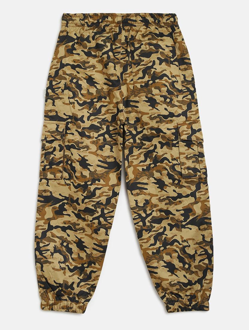 brown camouflage cargos trouser - 17635564 - Zoom Image - 2