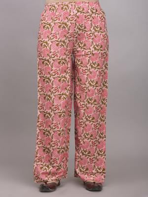 pink rayon kurta palazzo set - 17635638 - Standard Image - 5