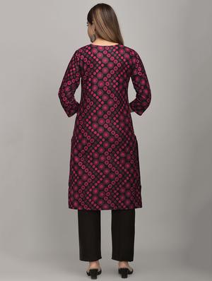 printed kurta pant set - 17635655 - Standard Image - 3
