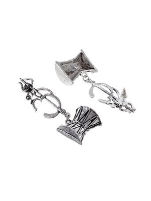 shiva shakti damru trishul earrings - 17635701 - Standard Image - 3