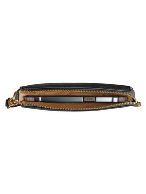 black leatherette (pu) regular sling bag - 17636021 - Standard Image - 3