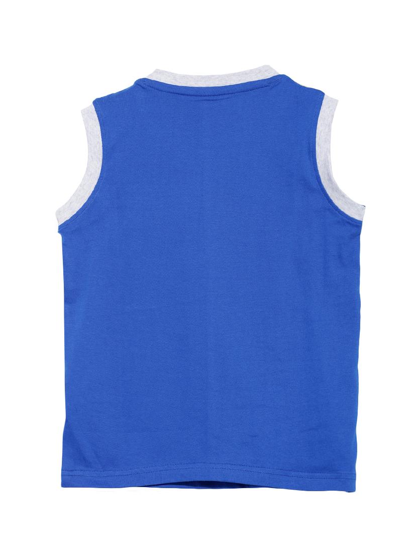 blue printed vest - 17636173 - Zoom Image - 2
