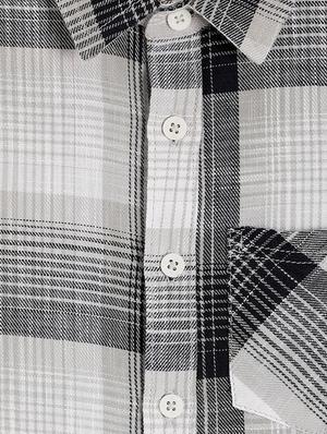 grey checks shirt - 17636185 - Standard Image - 3
