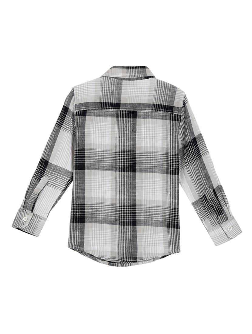 grey checks shirt - 17636185 - Zoom Image - 2