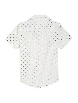 white printed t shirt - 17636187 - Standard Image - 2