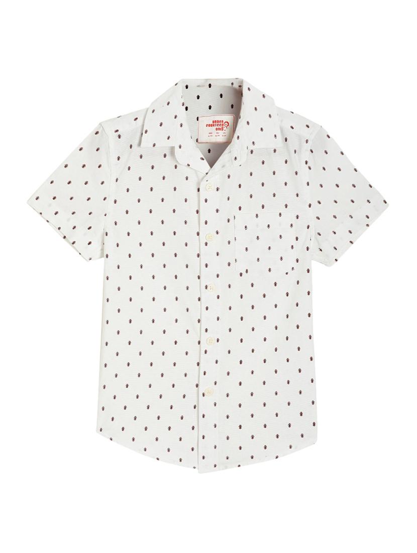 white printed t shirt - 17636187 - Zoom Image - 1