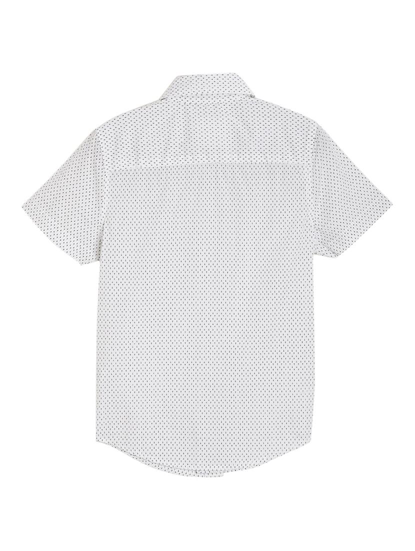 white printed t shirt - 17636188 - Zoom Image - 2