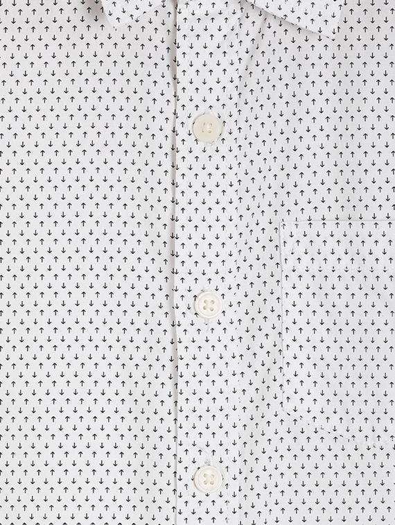 white printed t shirt - 17636188 - Zoom Image - 3