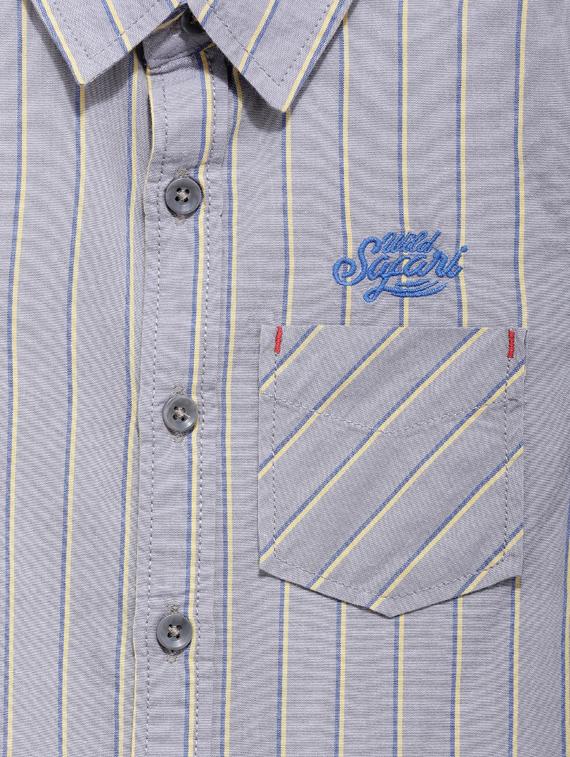 grey stripes t shirt - 17636190 - Zoom Image - 3