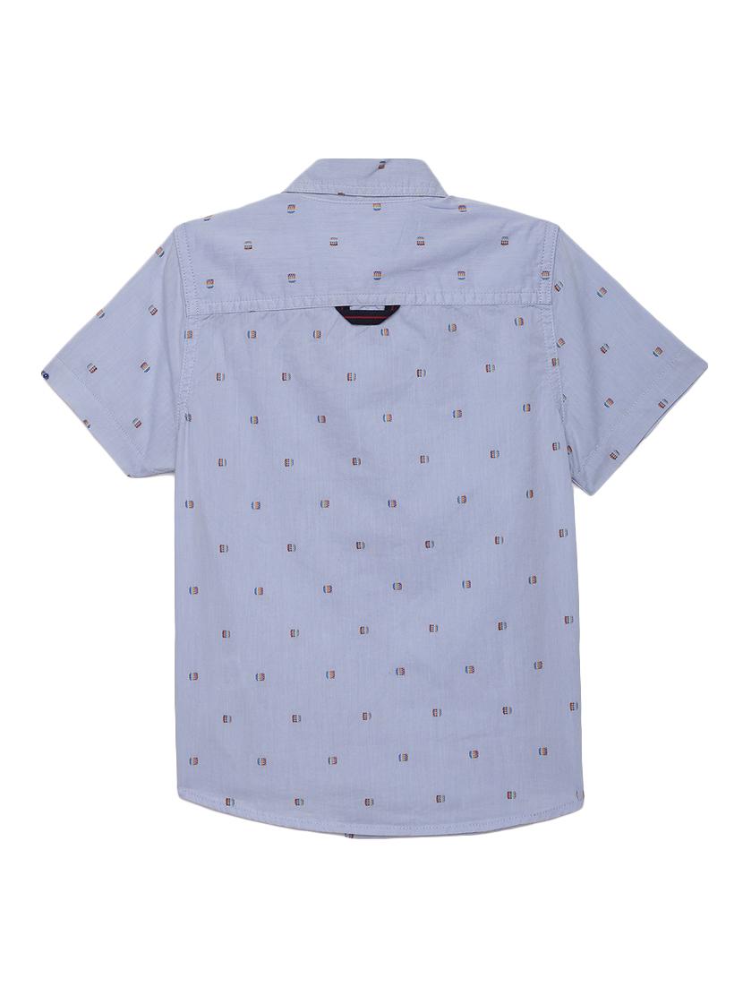 blue printed t shirt - 17636198 - Zoom Image - 2