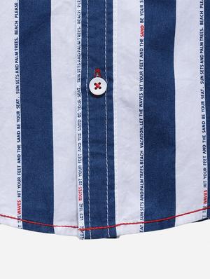 blue stripes t shirt - 17636201 - Standard Image - 4