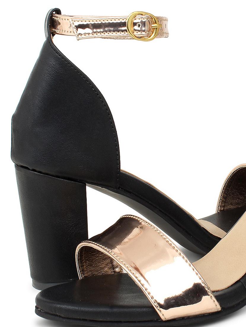 copper patent leather closed back sandals - 17636408 - Zoom Image - 6