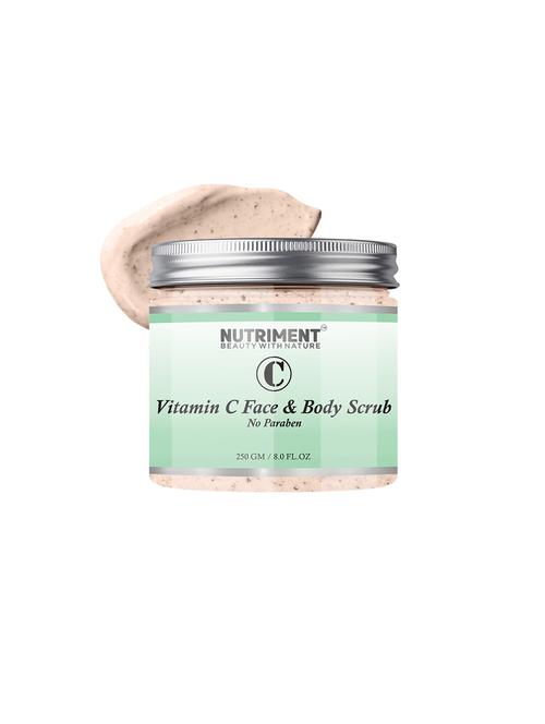 nutriment vitamin c scrub,250gram suitable for all skin types - 17636595 - Standard Image - 1