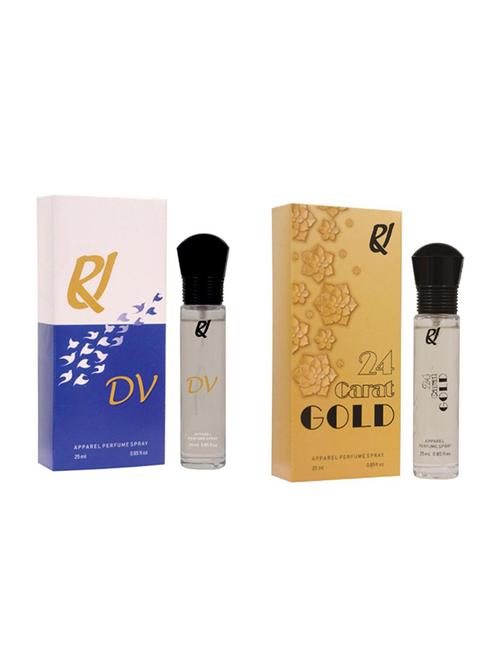 ru dv 25ml and 24 carat gold 25ml set of 2 - 17636621 - Standard Image - 1