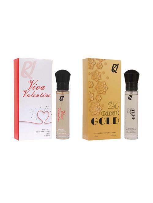 ru viva valentine 25ml and 24 carat gold 25ml set of 2 - 17636622 - Standard Image - 1