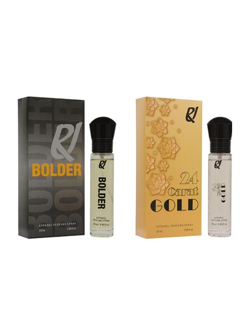 ru bolder 25ml and 24 carat gold 25ml set of 2 - 17636641 - Standard Image - 1