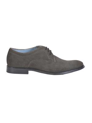 grey suede derbis shoes - 17636693 - Standard Image - 3