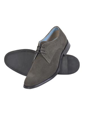 grey suede derbis shoes - 17636693 - Standard Image - 5