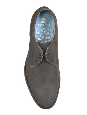 grey suede derbis shoes - 17636693 - Standard Image - 6