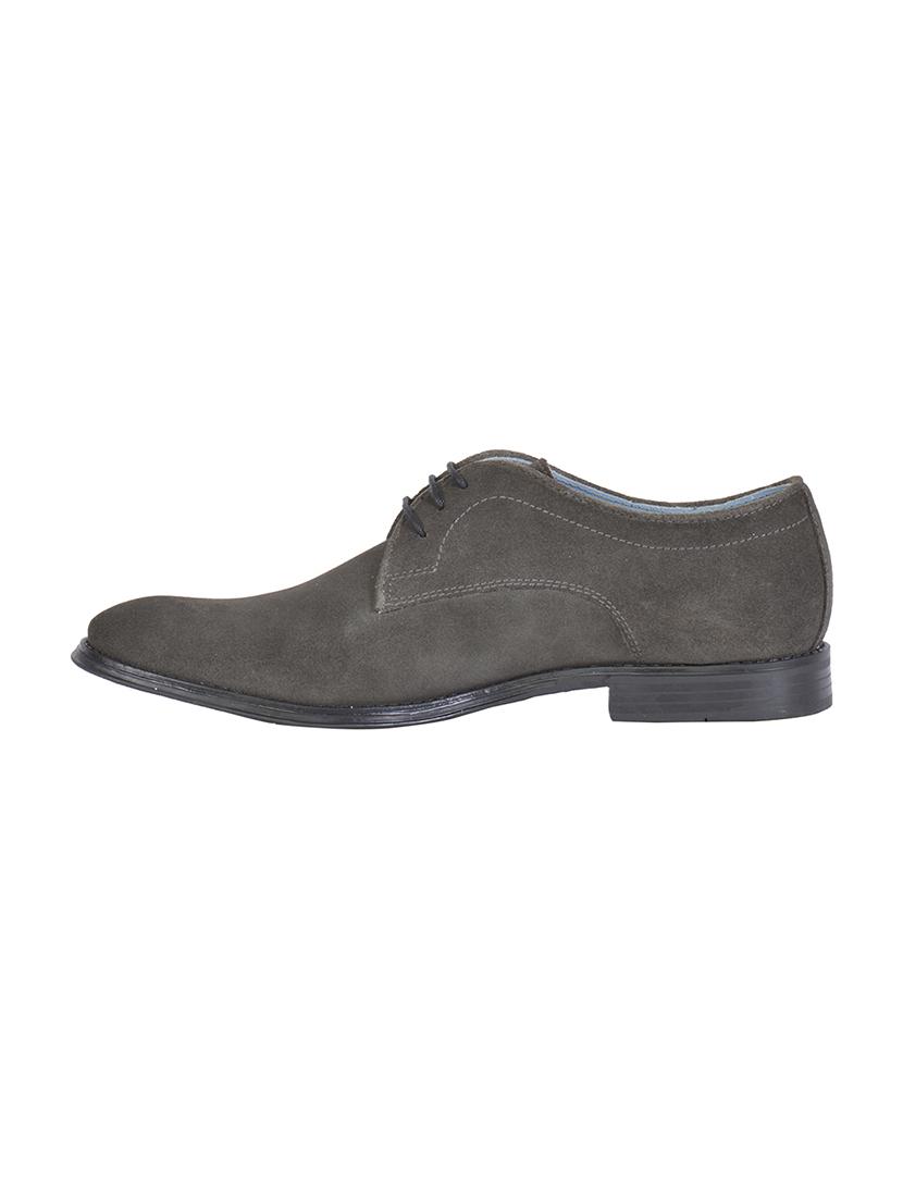 grey suede derbis shoes - 17636693 - Zoom Image - 2