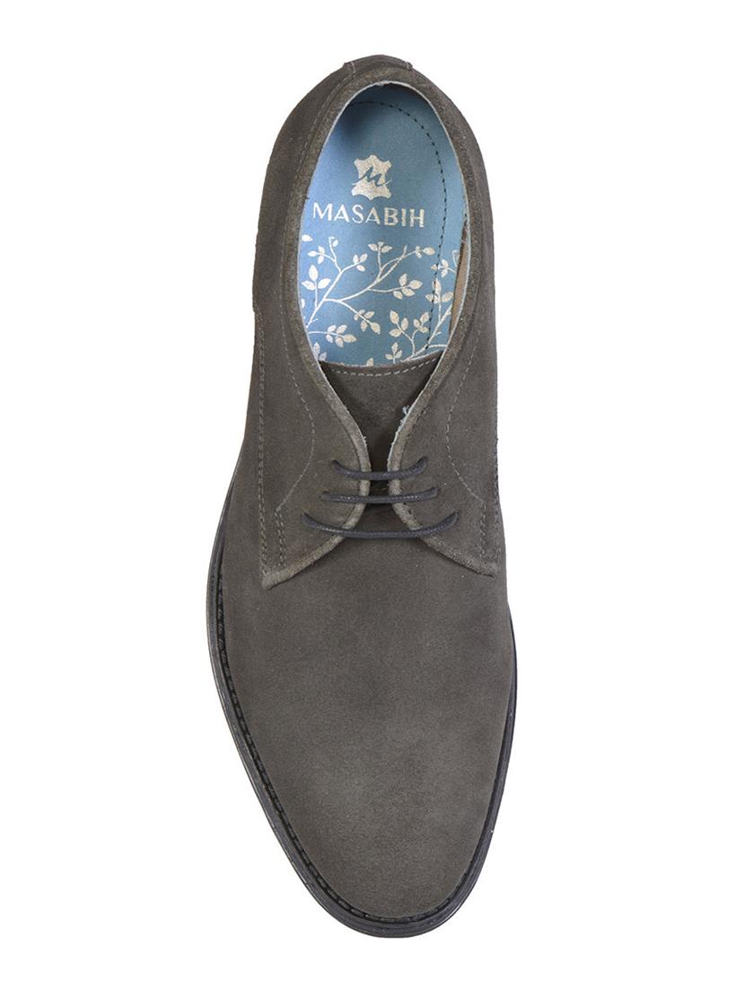 grey suede derbis shoes - 17636693 - Zoom Image - 6