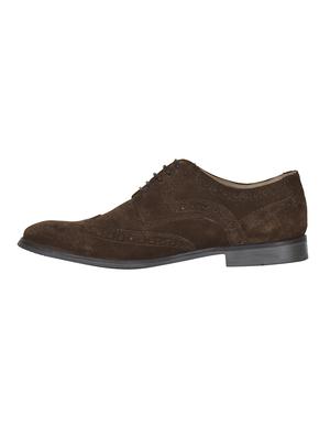 brown leather lace up shoes - 17636700 - Standard Image - 2