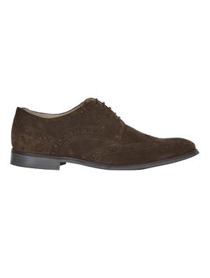brown leather lace up shoes - 17636700 - Standard Image - 3