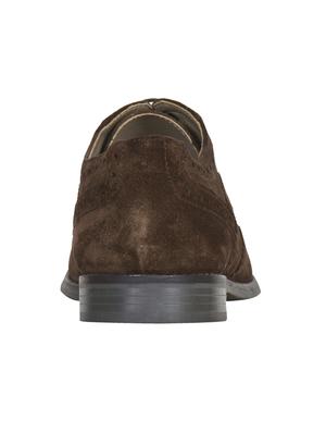 brown leather lace up shoes - 17636700 - Standard Image - 4
