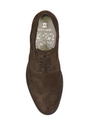 brown leather lace up shoes - 17636700 - Standard Image - 6