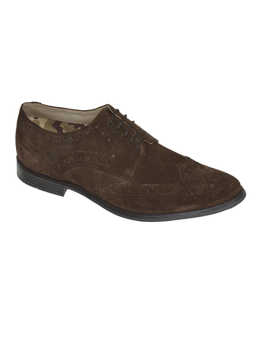brown leather lace up shoes - 17636700 - Zoom Image - 1