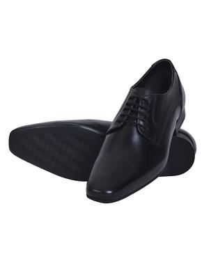 black leather lace up shoes - 17636704 - Standard Image - 5