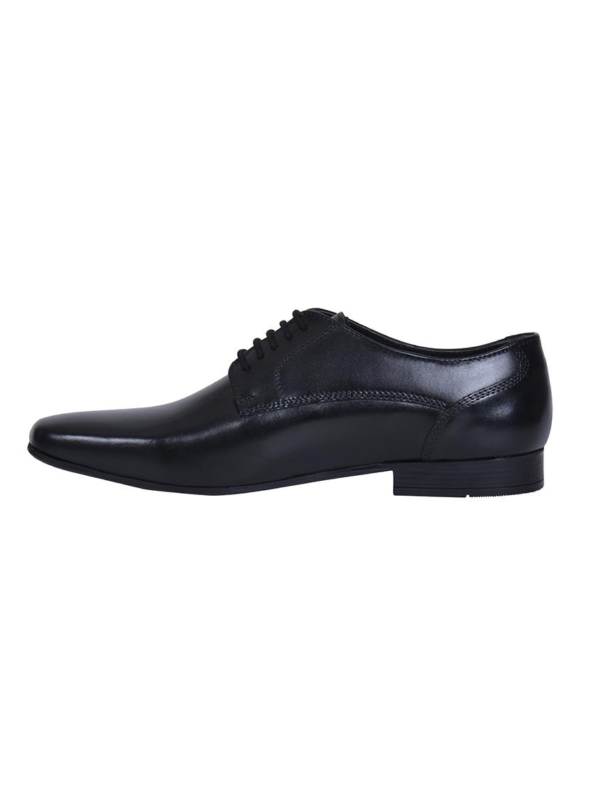 black leather lace up shoes - 17636704 - Zoom Image - 2